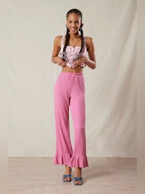 Urban Outfitters Daphne Ruffle Flare Pant